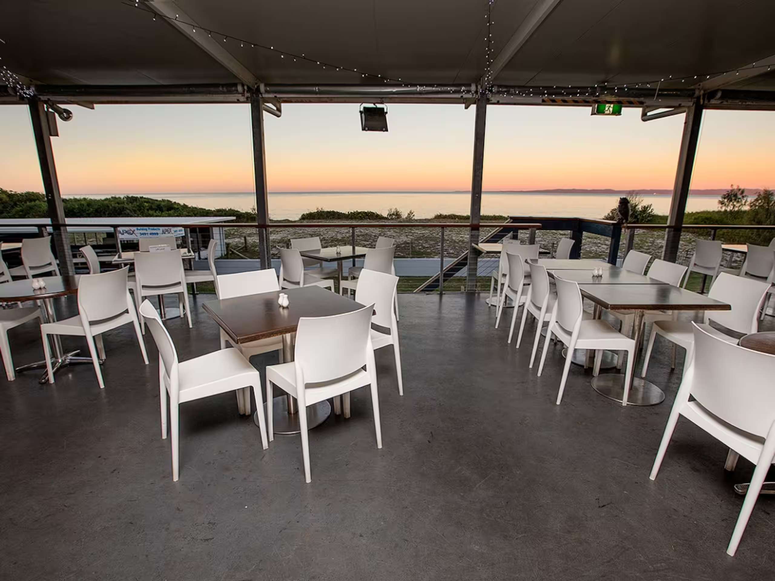 The local surf club at Woorim, a short walk from the beach